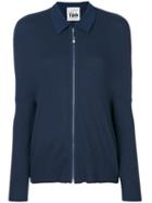 Twin-set - Zip-up Cardigan - Women - Polyamide/polyester/viscose/wool - S, Blue, Polyamide/polyester/viscose/wool