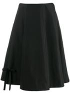 Prada A-line Skirt - Black
