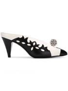 Coliac Pointed Mules - Black