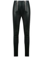 Talie Nk - Leather Skinny Trousers - Women - Leather - 44, Women's, Black, Leather