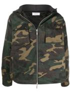 Rhude Camouflage Hooded Jacket - Green
