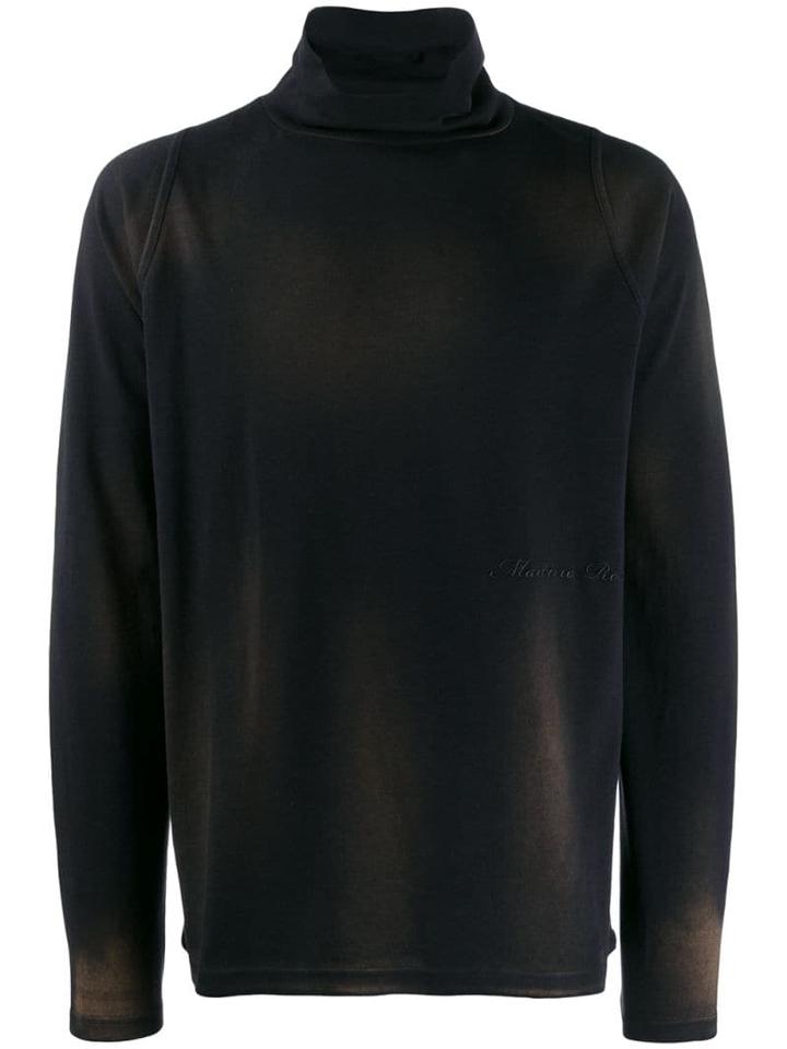 Martine Rose Turtle Neck Sweatshirt - Black