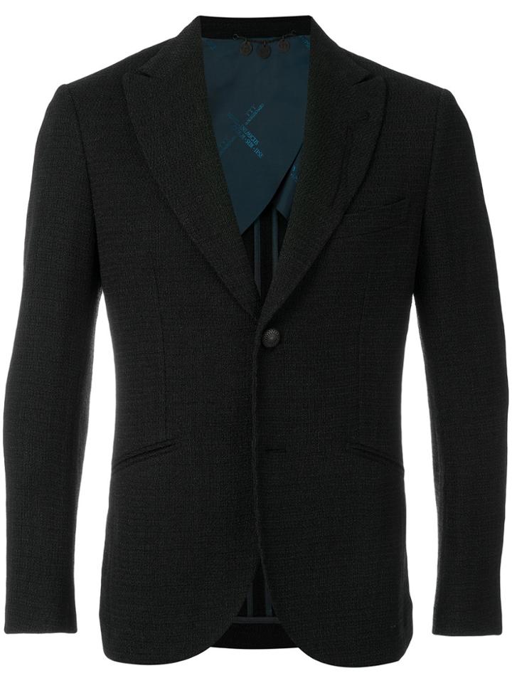 Maurizio Miri Slim-fit Blazer - Black