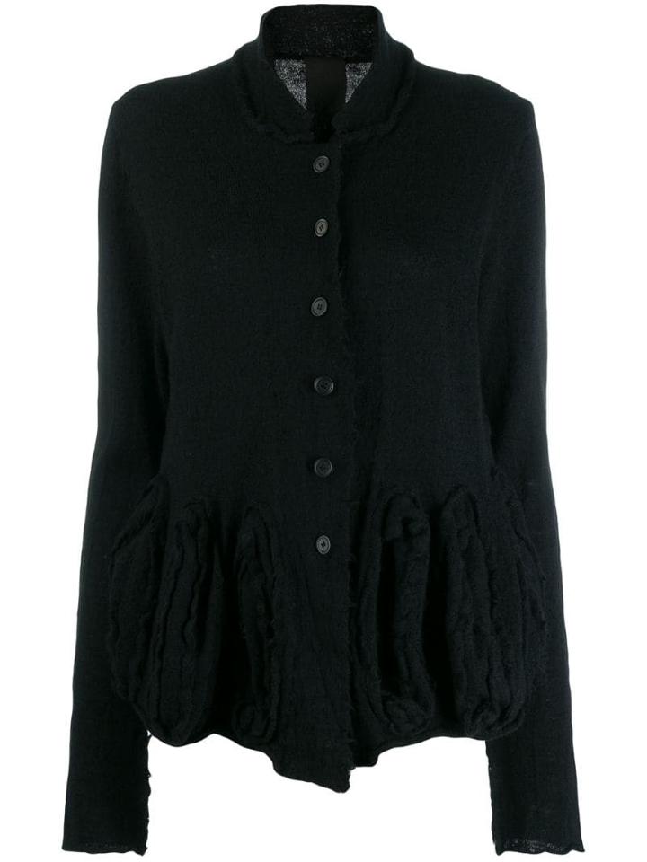 Rundholz Black Label Distressed-knit Cardigan