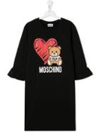 Moschino Kids Toy Dress - Black