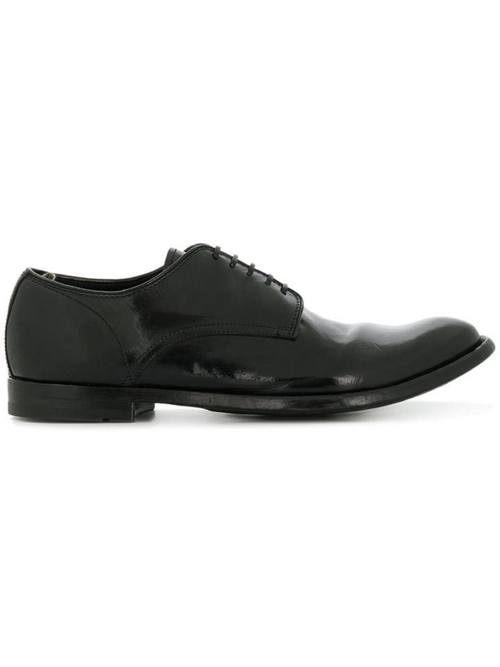 Officine Creative Anatomia Derby Shoes - Black