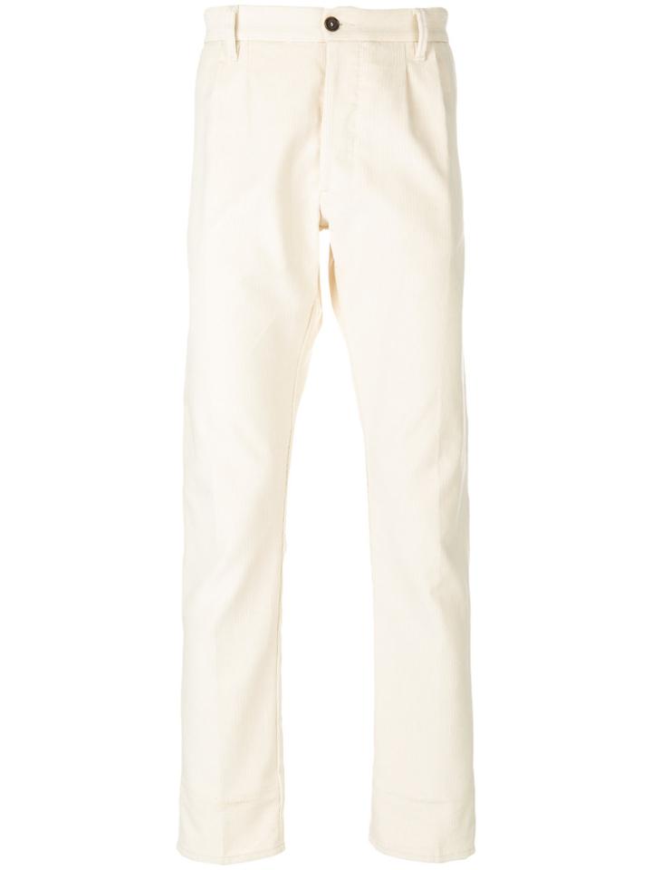 Fortela Straight-leg Trousers - White
