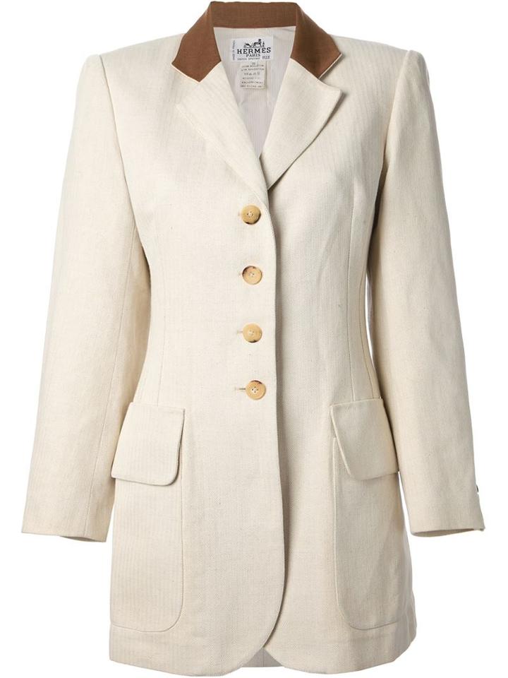 Hermès Vintage Single Breasted Jacket