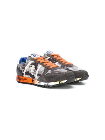 Premiata Kids Teen Sky Sneakers - Grey