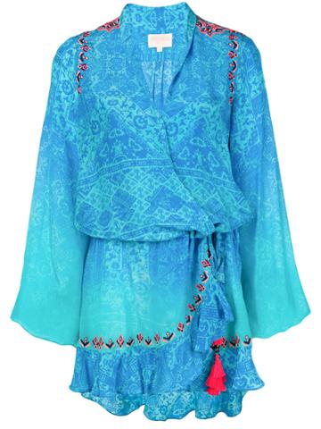 Rococo Sand Doodle Dress - Blue