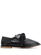 Agl Bow-detail Loafers - Black