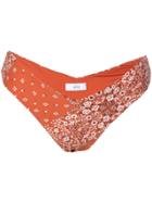 Onia Onia X Weworewhat Rosy Bikini Top - Orange