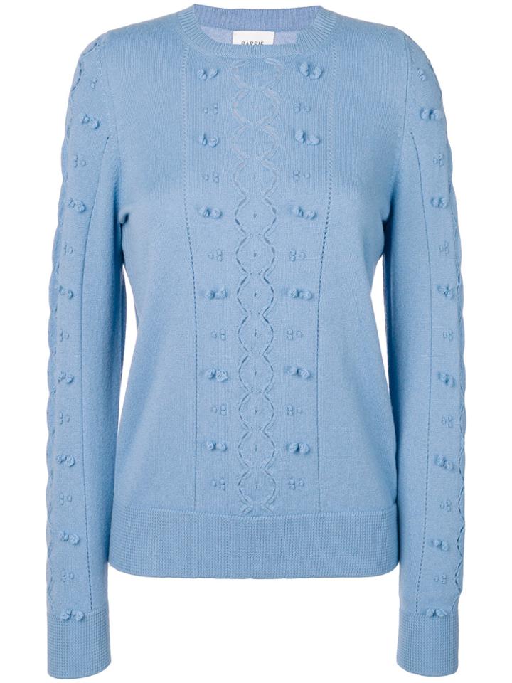 Barrie Round Neck Jumper - Blue