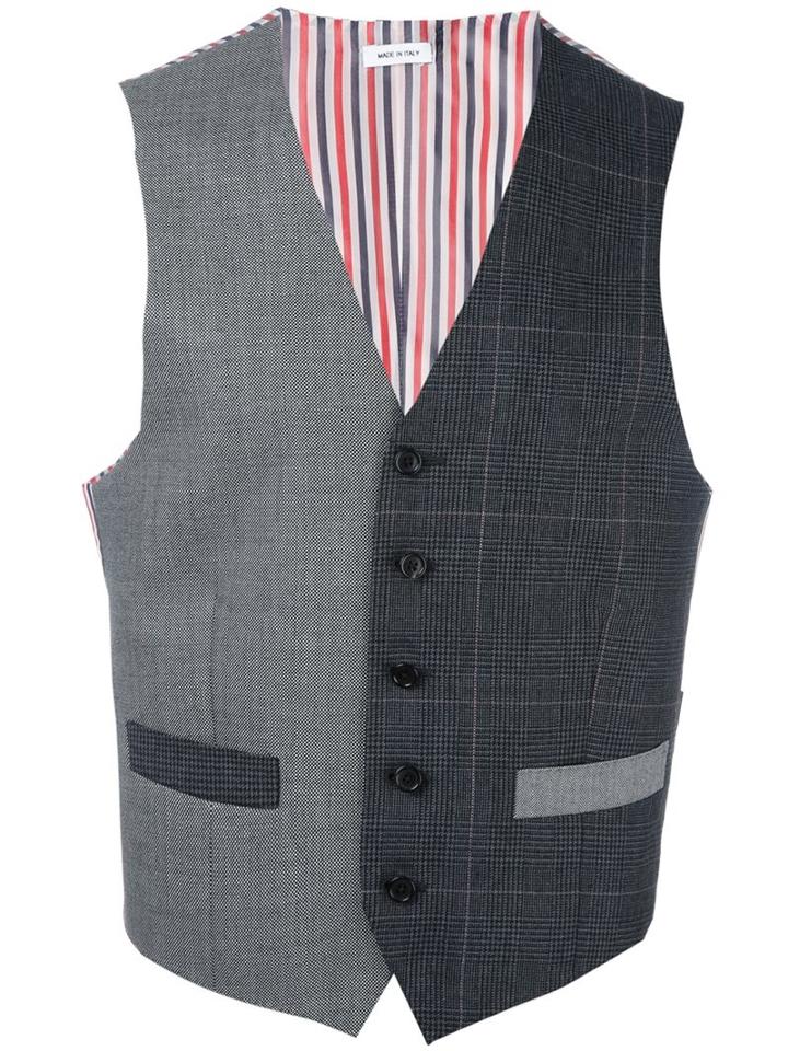 Thom Browne Colour Block Waistcoat