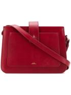 A.p.c. Albane Shoulder Bag - Red
