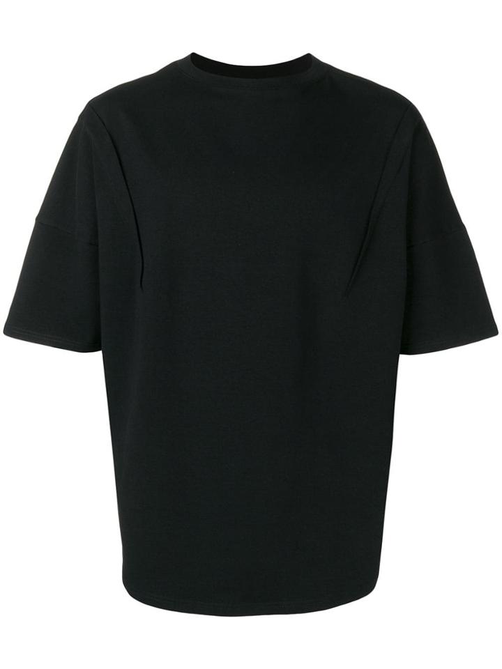 Alchemy Dropped Shoulder T-shirt - Black