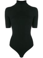 3.1 Phillip Lim Ribbed Turtleneck Bodysuit - Black