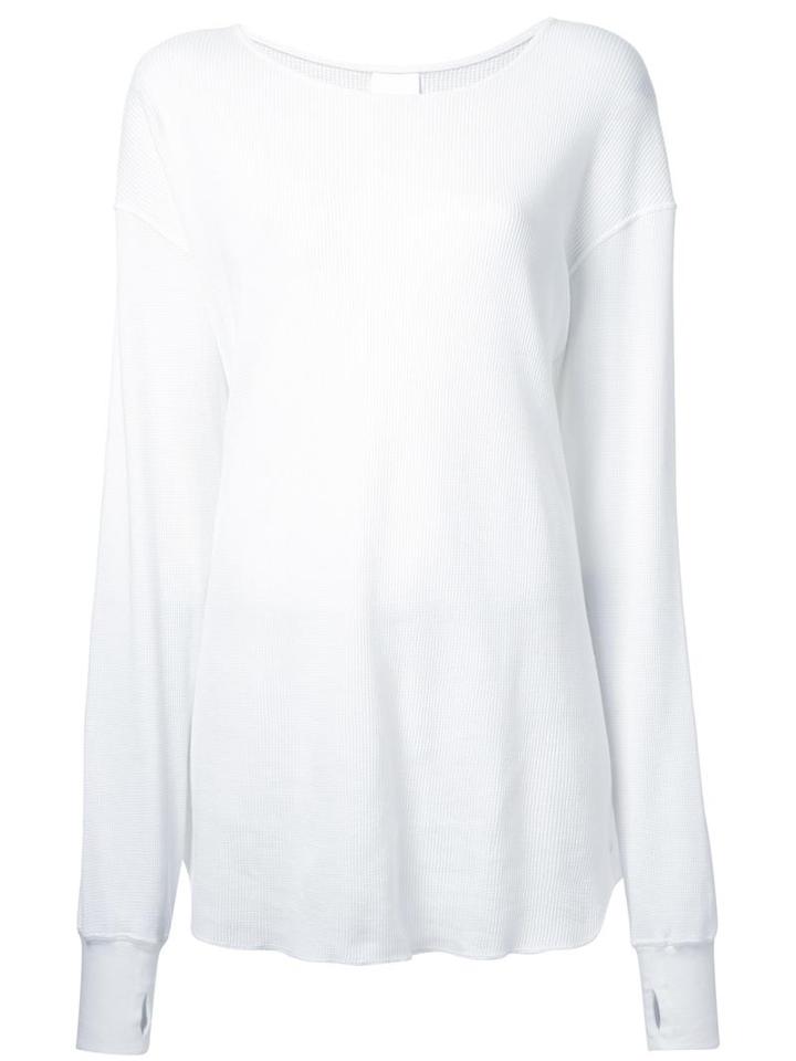 Cityshop Organic Thermal T-shirt, Women's, White, Cotton