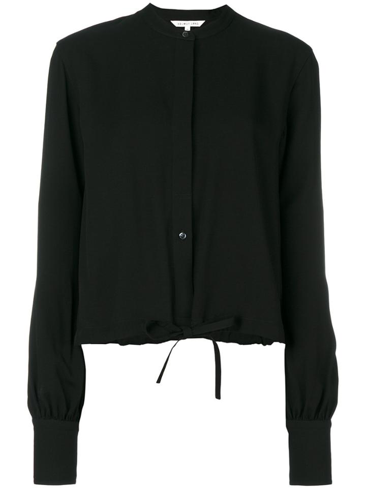 Helmut Lang Slit Back Shirt - Black