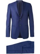 Canali - Pointed Lapels Two-piece Suit - Men - Cupro/wool - 52, Blue, Cupro/wool