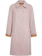 Burberry The Camden Car Coat - Pink