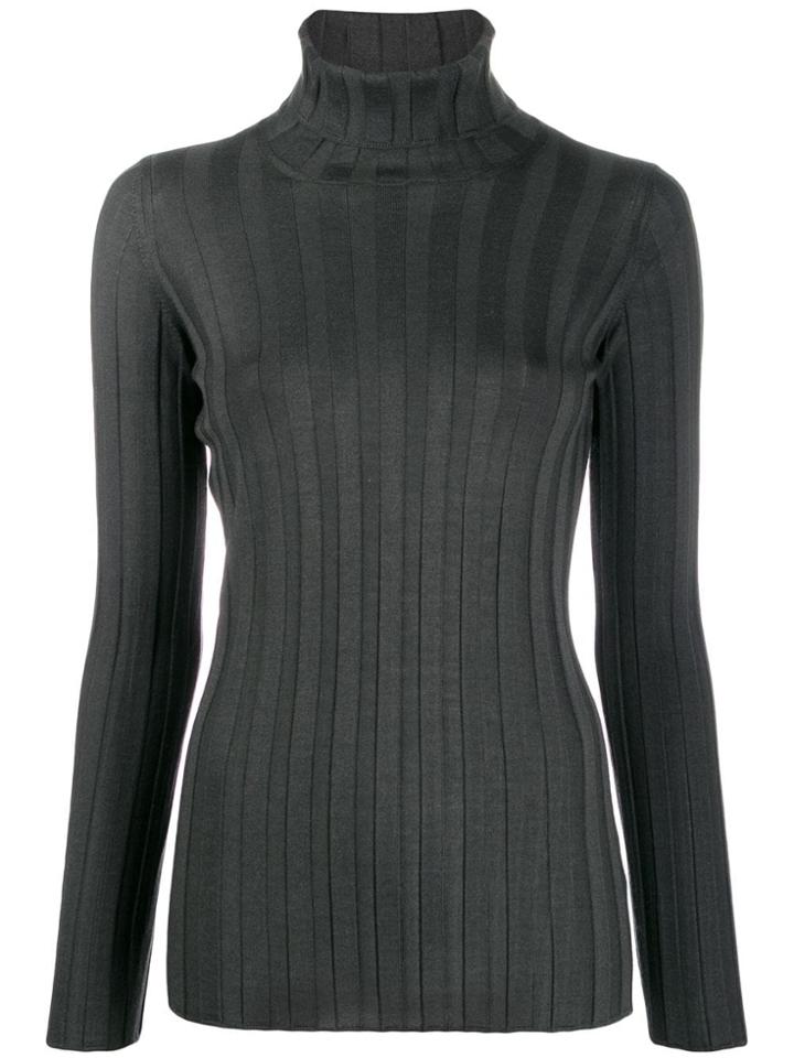 Fabiana Filippi Turtleneck Knit Sweater - Grey