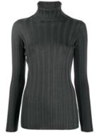 Fabiana Filippi Turtleneck Knit Sweater - Grey