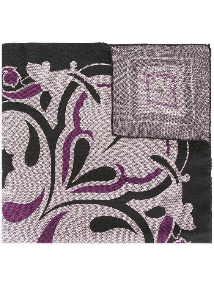 Etro Fine Knit Scarf, Women's, Green, Silk/wool