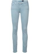 Ag Jeans Mid Rise Skinny Jeans - Blue