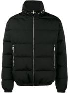 Alyx Puffer Jacket With Bondage Neck - Black
