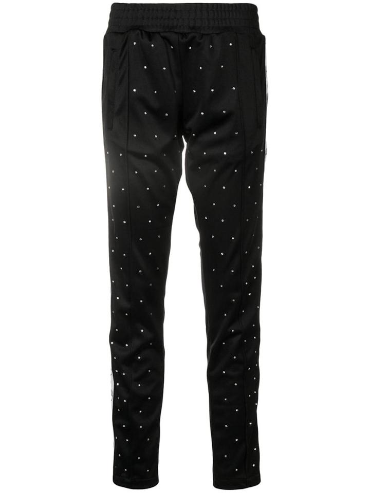 Chiara Ferragni Eye Stripe Track Pants - Black