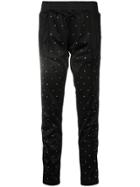 Chiara Ferragni Eye Stripe Track Pants - Black