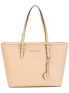 Michael Kors - Jet Set Tote Bag - Women - Calf Leather - One Size, Nude/neutrals, Calf Leather