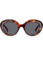 Max Mara Oval Frame Sunglasses - Black