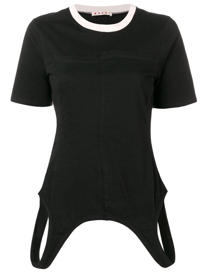 Marni Deconstructed T-shirt - Black