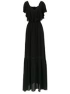 Olympiah Sierra Silk Dress - Black