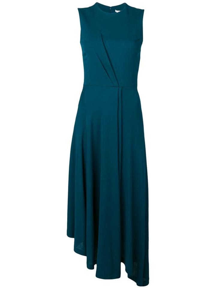 Givenchy Vestido Wrap Dress - Blue