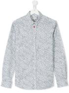 Paul Smith Junior - Teen Ant Print Nael Shirt - Kids - Cotton - 14 Yrs, Boy's, White