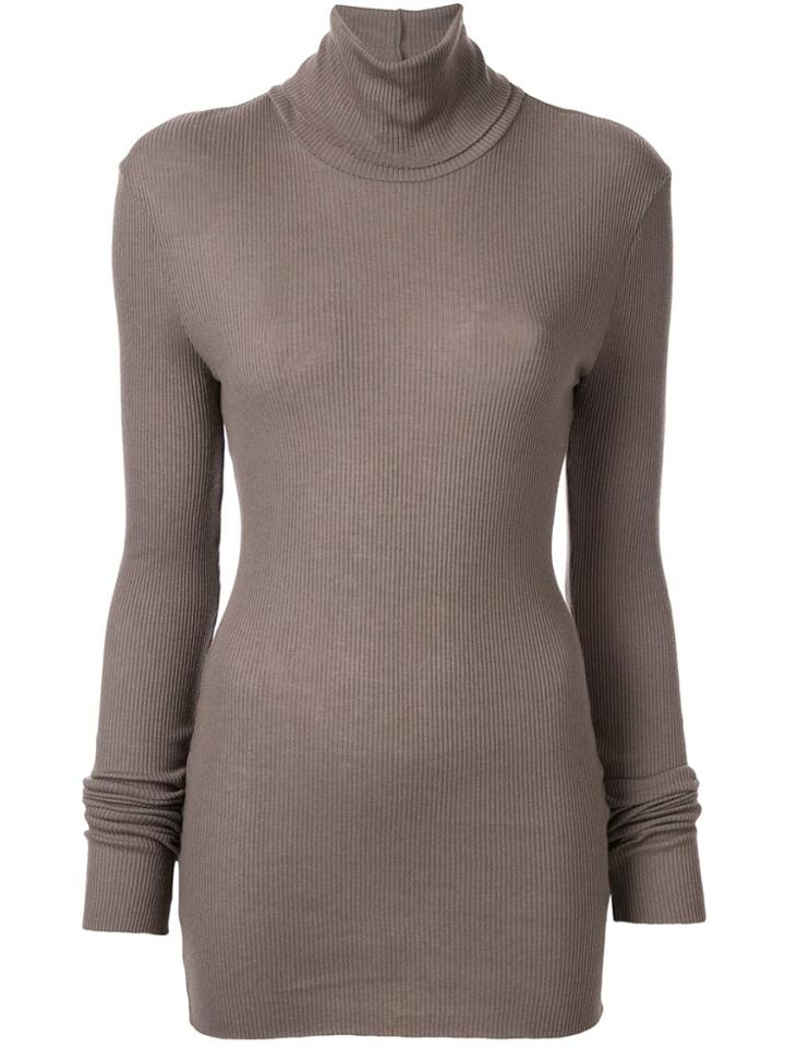 Muller Of Yoshiokubo Knitted Roll Neck Top - Green
