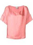 Alysi Short-sleeved Blouse - Pink