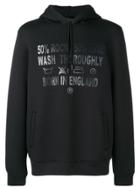 John Richmond Born In England Hoodie - Black
