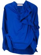 Marni Ruched Top - Blue