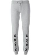 Philipp Plein 'fauno' Track Pants, Women's, Size: Xs, Grey, Cotton