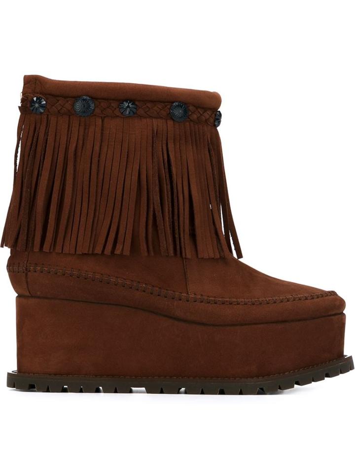 Sacai Wedge Boots