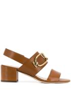 Tod's Open Toe Sandals - Brown