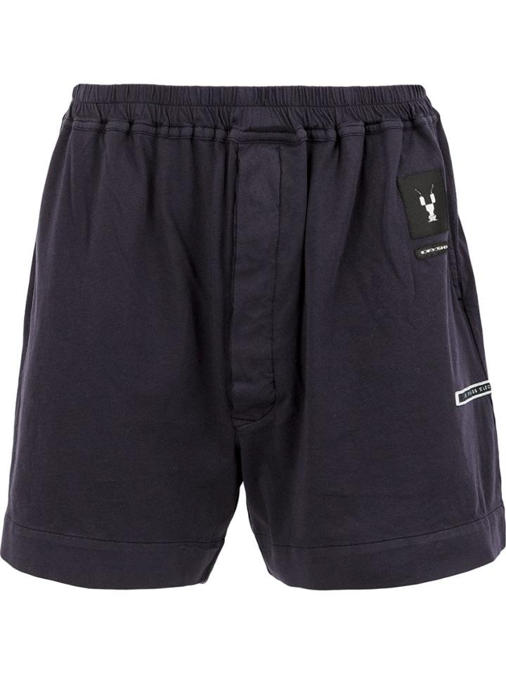 Rick Owens Drkshdw Basic Track Shorts - Blue