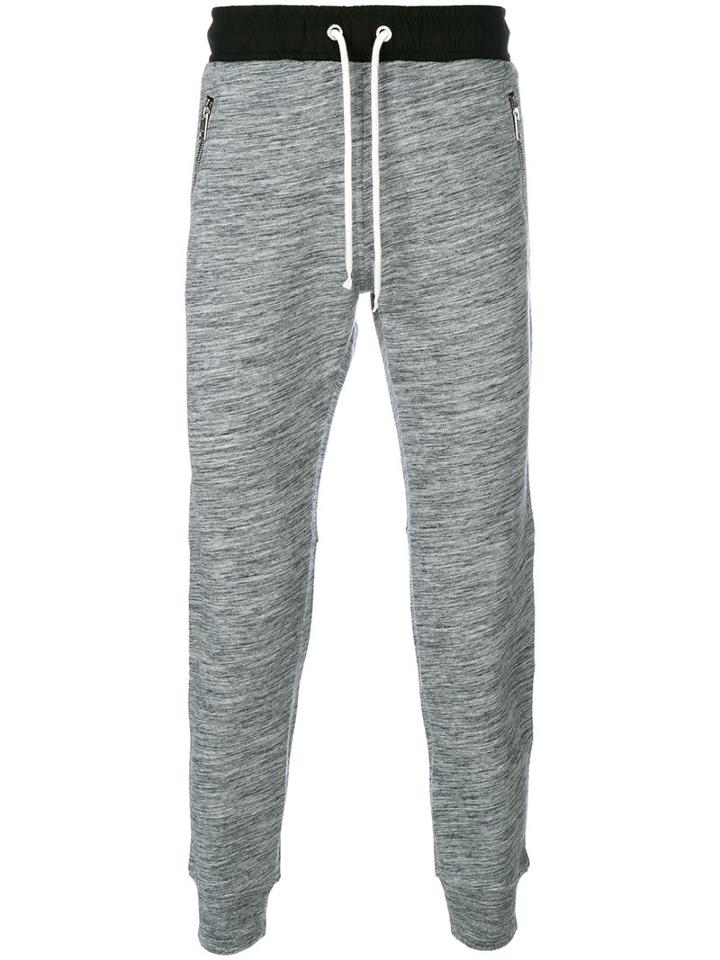Diesel - Drawstring Track Pants - Men - Cotton/polyester - M, Blue, Cotton/polyester