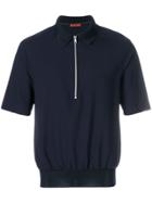 Barena Zipped Polo Shirt - Blue