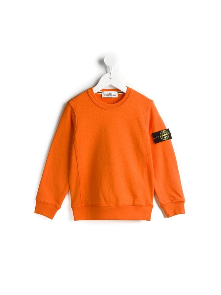 Stone Island Kids Logo Patch Sweatshirt