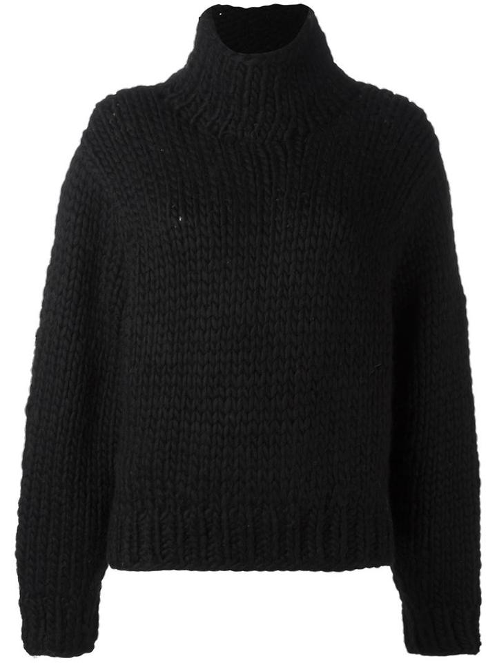 Iro 'cleo' Jumper, Women's, Size: Xs, Black, Highland Wool